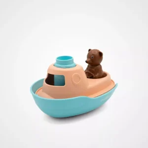 Le bateau de Petit Ours Brun Menthe Simple
