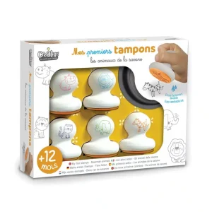 Coffret Mes premiers tampons de la savane Créalign&rsquo;