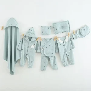 Coffret Vêtements &  Accessoires Bébé (18pcs)