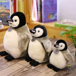 Mignon Pingouin En Peluche