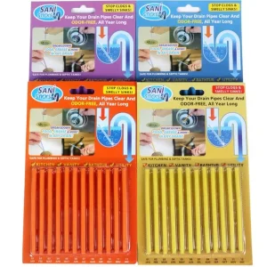 Bâtonnet Nettoyant Pour Évier (12pcs)