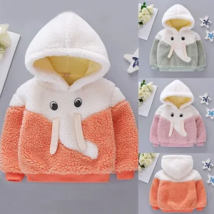 Veste Polaire Éléphant Pour Enfant