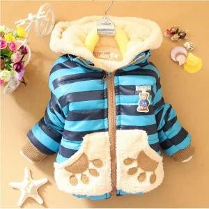 Doudoune Avec Capuche Pour Enfants