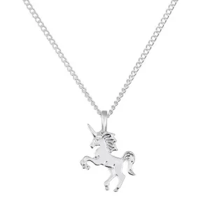 Pendentif en forme de licorne pour femmes
