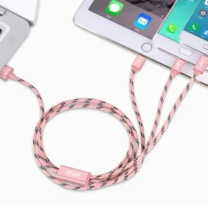 Câble chargeur 3 en 1