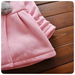 Manteau A Capuche Pour Filles