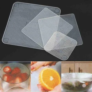 Couverture Alimentaire En Silicone (4pcs)