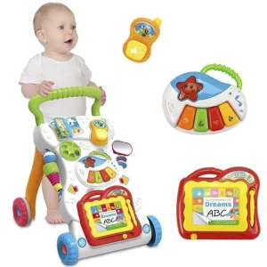 babyKit Chariot de marche multi-fonctions