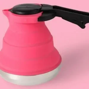 Bouilloire pliable en silicone