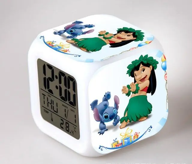 Mignon Réveil Lilo & Stitch LED – Image 9