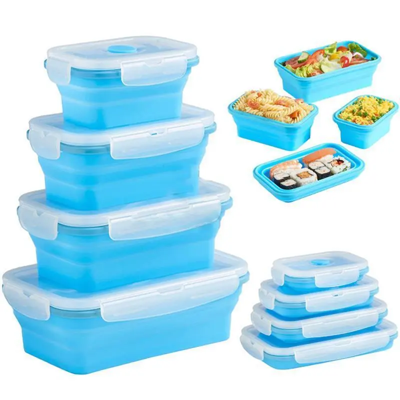 Boites repas en silicone rétractable – Image 6
