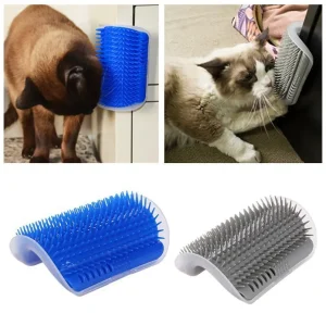 Brosse auto-massante pour chats
