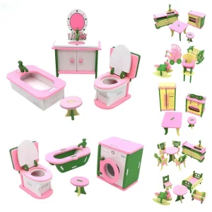 Dollhouse : Meubles Miniature En Bois