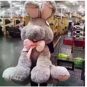 Magnifique Peluche Lapin