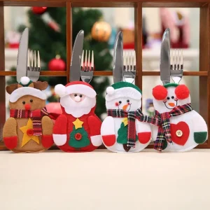Porte-couverts de noël