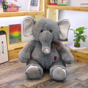 Jolie Peluche Éléphant de 45 & 70cm