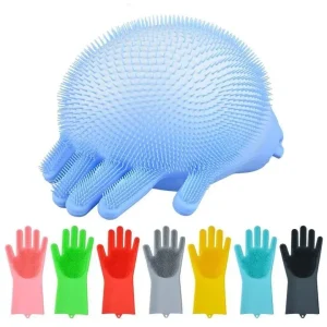 Gants De Vaisselle Avec Picots