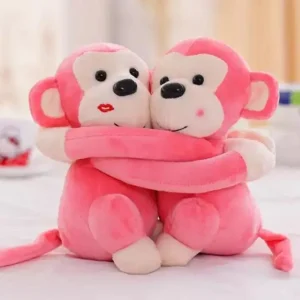 Mignon Couple De Singes
