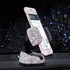 Support Avec Strass Pour Smartphone