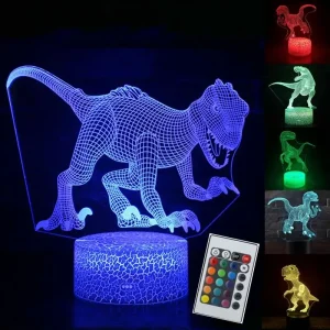 Veilleuse Dinosaure 3D LED