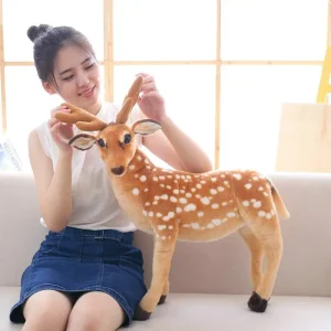Magnifique Peluche Cerf Sika