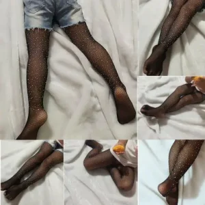 Collant résille pour filles