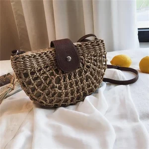 Sac Bandoulière En Paille